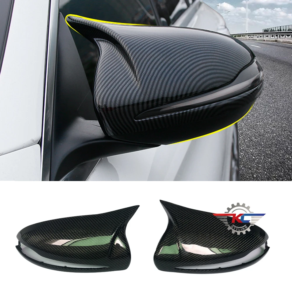 

New M3 Look Real Carbon Rear Mirror Covers For C E CLS GLC class W205 W213 W238 W222 W253 LHD Replacement Style Car Caps