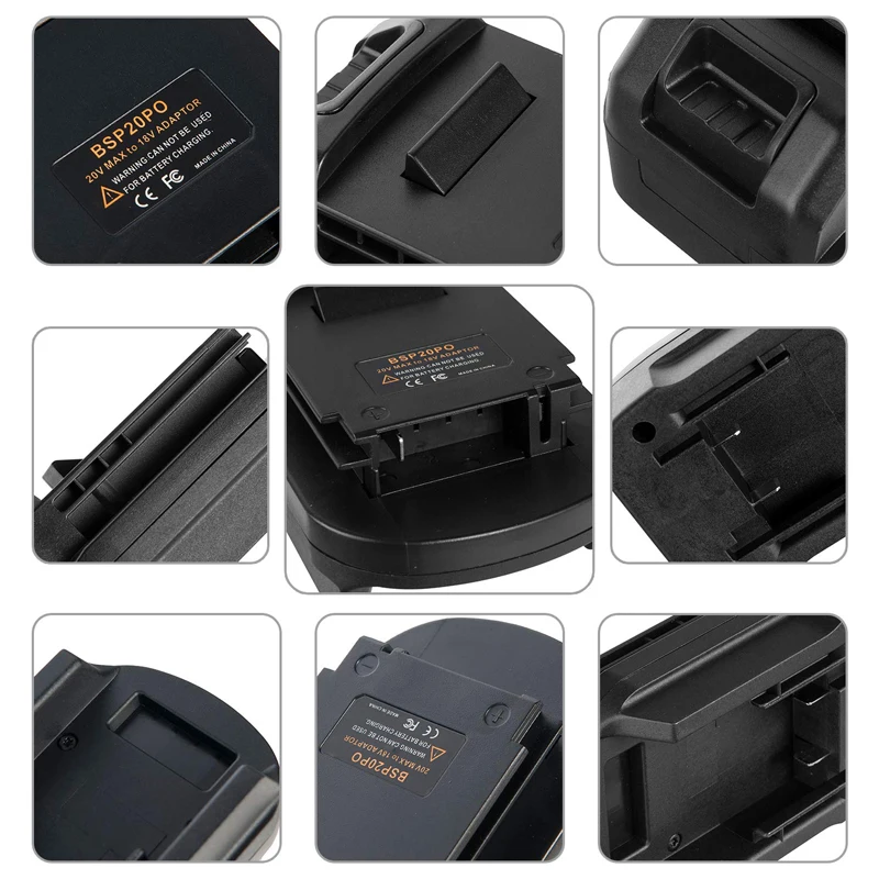 20V ليثيوم مهايئ بطارية BSP20PO ل بورتر كابل 18V أدوات تحويل بورتر كابل PCC685L PCC680L PC18B PC18BL PC18BL PC18BLX
