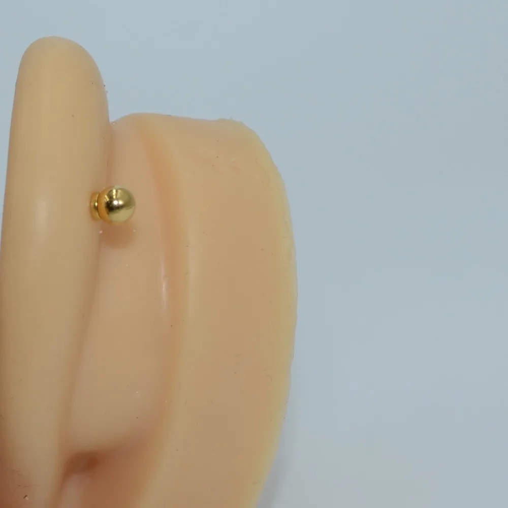 1 Pieces New Silicone Ear Model Professional Practice Piercing Tools Earring Ear Stud Display Tools Can Be Reused Body Jewelry