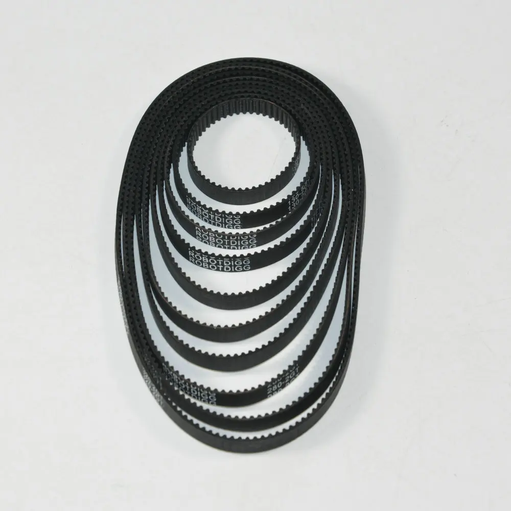 

GT2 Belt, Closed-loop, 390mm length, 195 teeth, 6mm width