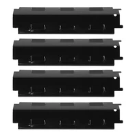 4 Uds. Tiendas de calor para parrilla, protector de placa térmica de acero inoxidable apto para piezas de repuesto de parrilla Charbroil, placa térmica para parrilla de Gas