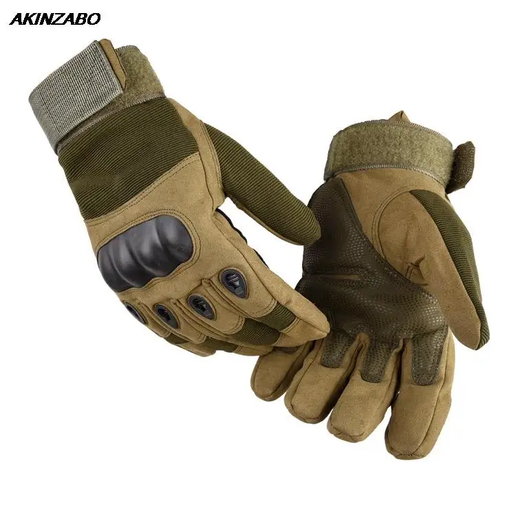 Special Forces Tactical Gloves Unisex Fighting Hard Shell Mittens Tactical Gloves Fan Motorcycle Gym Fitness Gloves