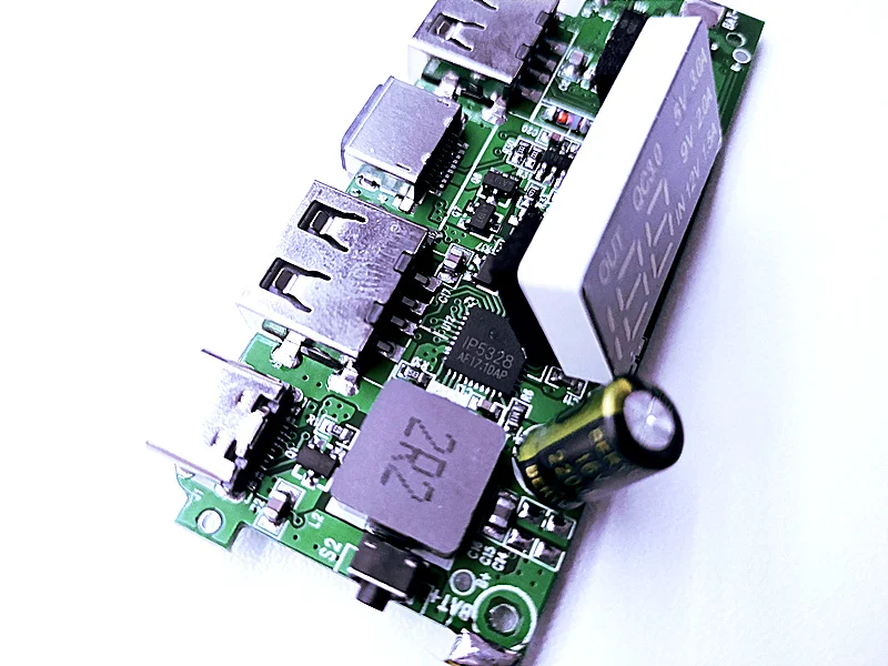 QC30 Fast Charge PD18W Multi-protocol IP5328 Smart Fast Charge Power Bank Booster Board 12V Booster Board