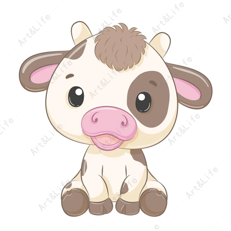 New Metal Cutting Dies Dairy Cattle Stencils for Making Scrapbooking Album Paper Cards Decorate Embossing Cut Die Cute Dairy Cow