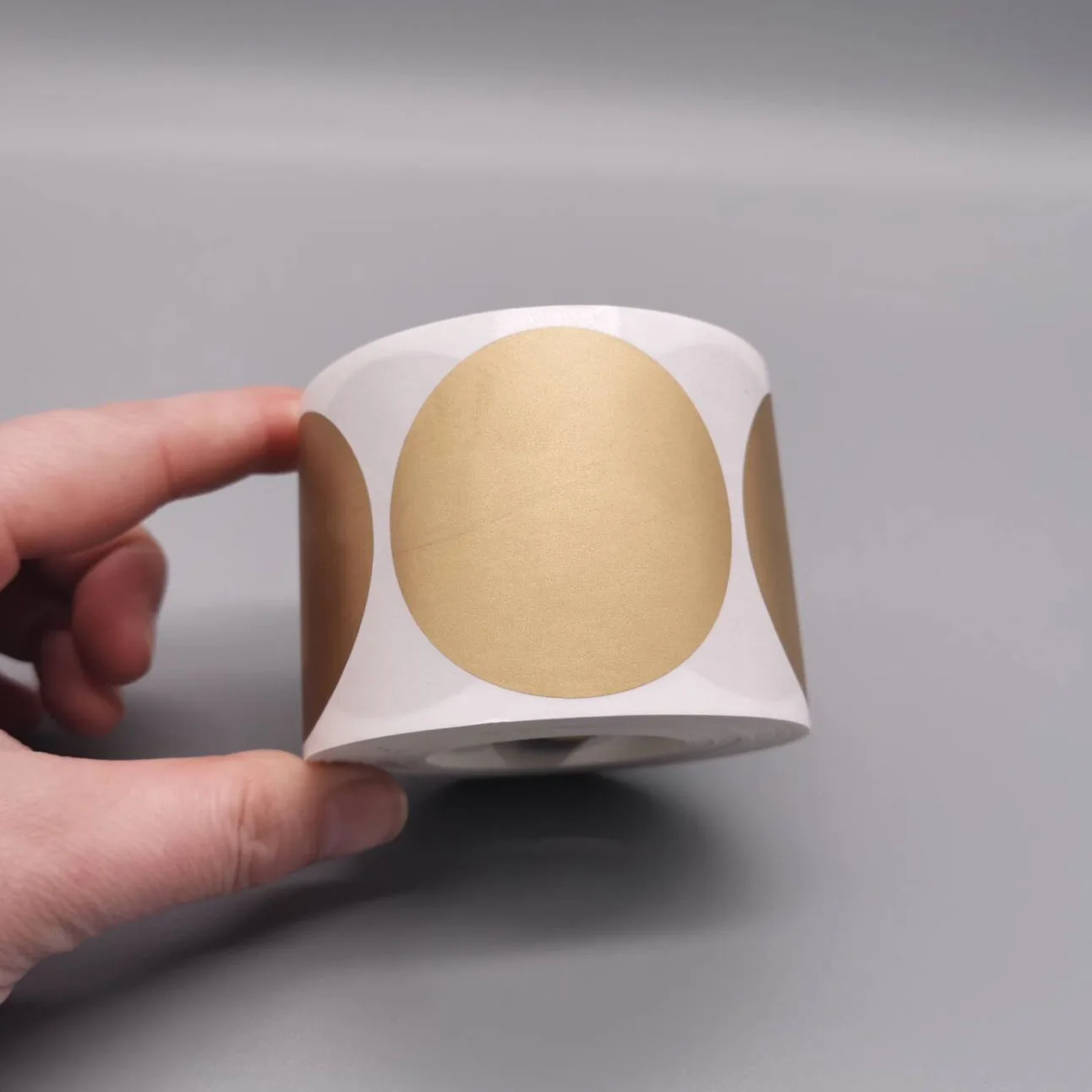 500pcs  Scratch Off Stickers  Labels 2Inch Round Gold Silvery  Adhesive For Tickets Promotional Game