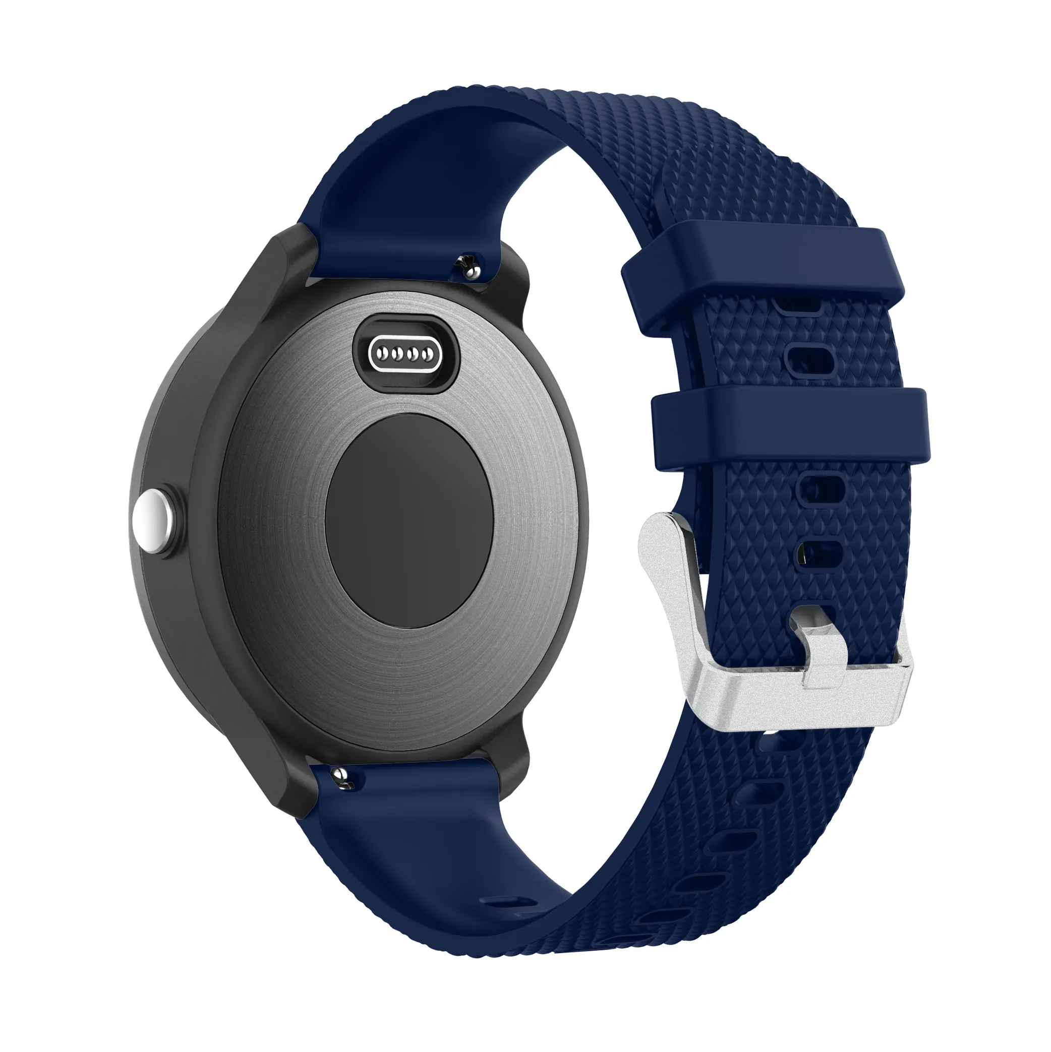 Soft Silicone Replacement bracelet watch band Strap For Garmin Forerunner 245/645 Smart Watch band for Garmin Vivoactive 3 bands image 3