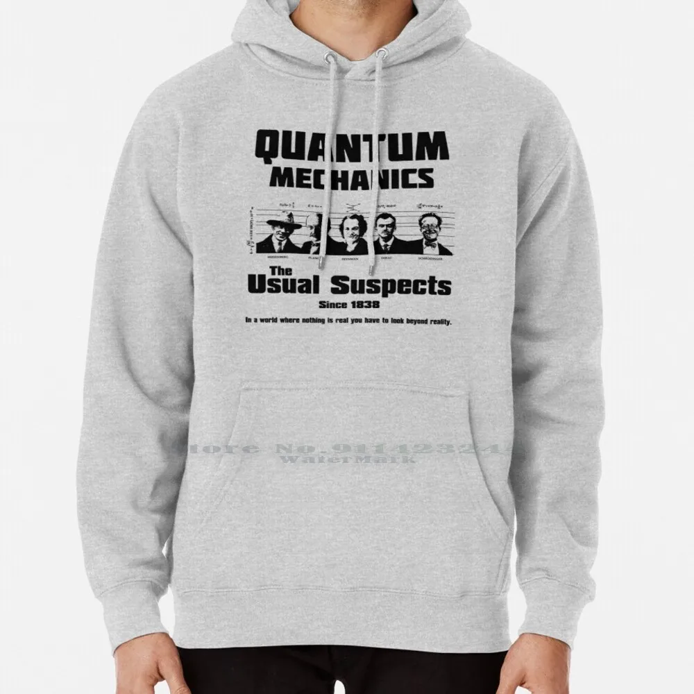 Quantum Mechanics-The Usual Suspects Hoodie Sweater 6xl Cotton Quantum Mechanics Quantum Physics Physicists Science Scientists