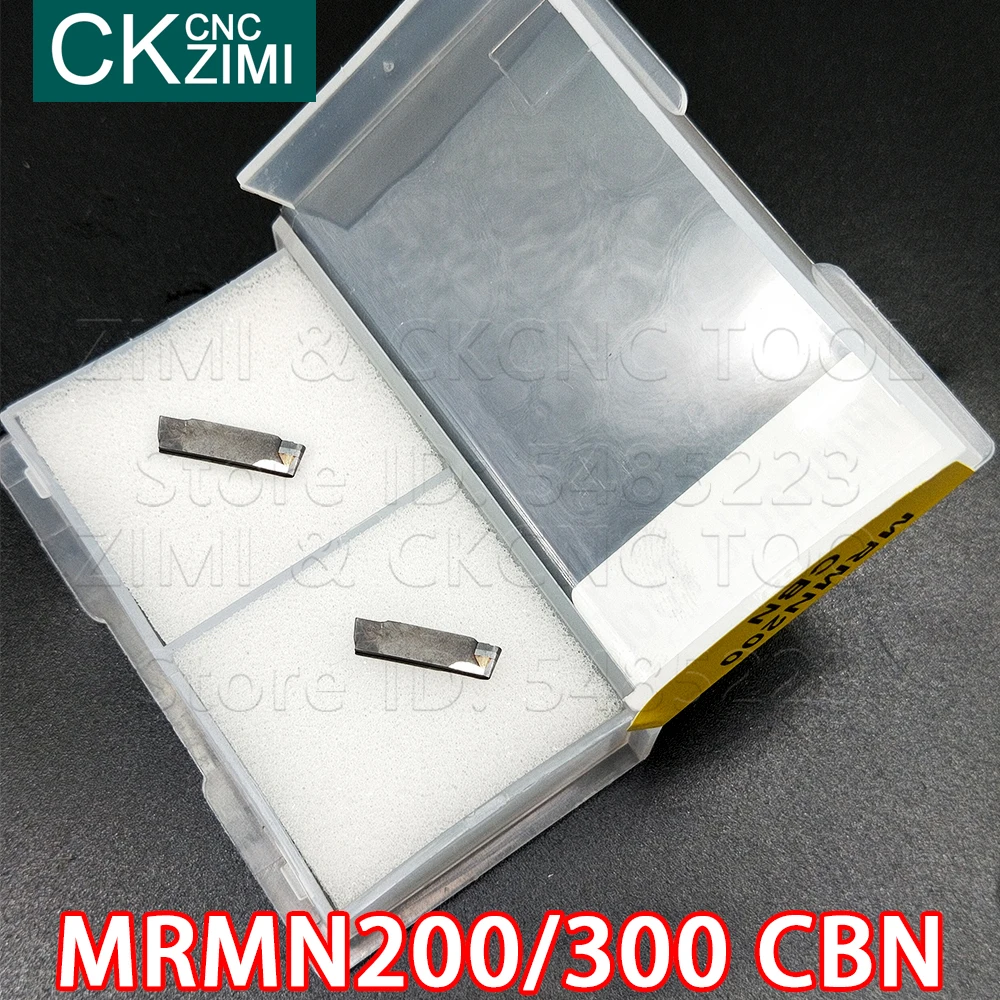 MRMN200 CBN MRMN300 CBN Dạng Bo Nitrua Dạng CNC Grooving Miếng Cắt CNC Tiện Dụng Cụ Cắt MRMN Cho Thép Cứng