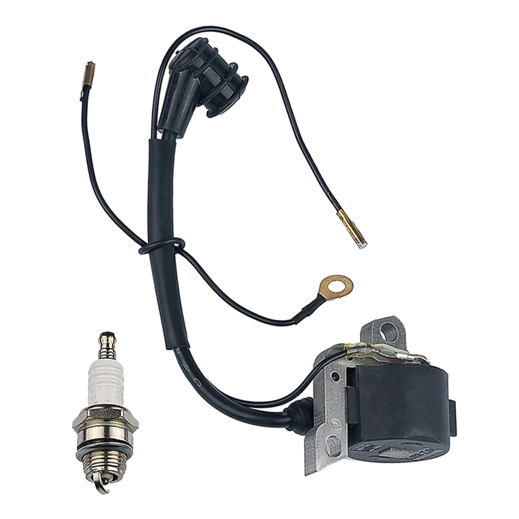 Spark Plug with Ignition Coil Set for STIHL Replacement Part #0000 400 1300