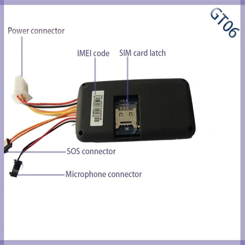 DYEGOO GT02N GT06 Vehicle gps tracker acc ignition detection  Spy gadgets  scooter tracker for car tracking software4806