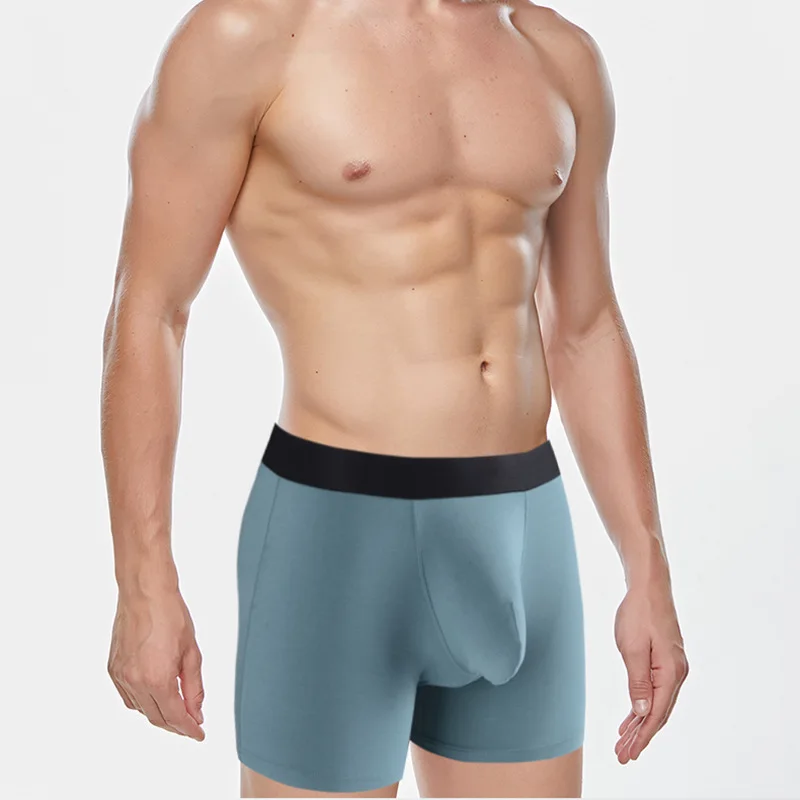 Do Not Miss It!  Men Comfortable Soft Modal Boxer Independent U Convex Sport Boxershorts Underwear