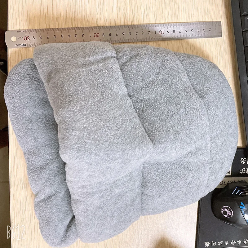 Meerschweinchen-Warmbett, Kaninchenhaus, Hamster-Schlafsack, Kleintier-Zubehör, Höhlennest, Weiche Fleece-Hausschuhe, Bett für Meerschweinchen, Meerschweinchen-Accessoires – Detail 11