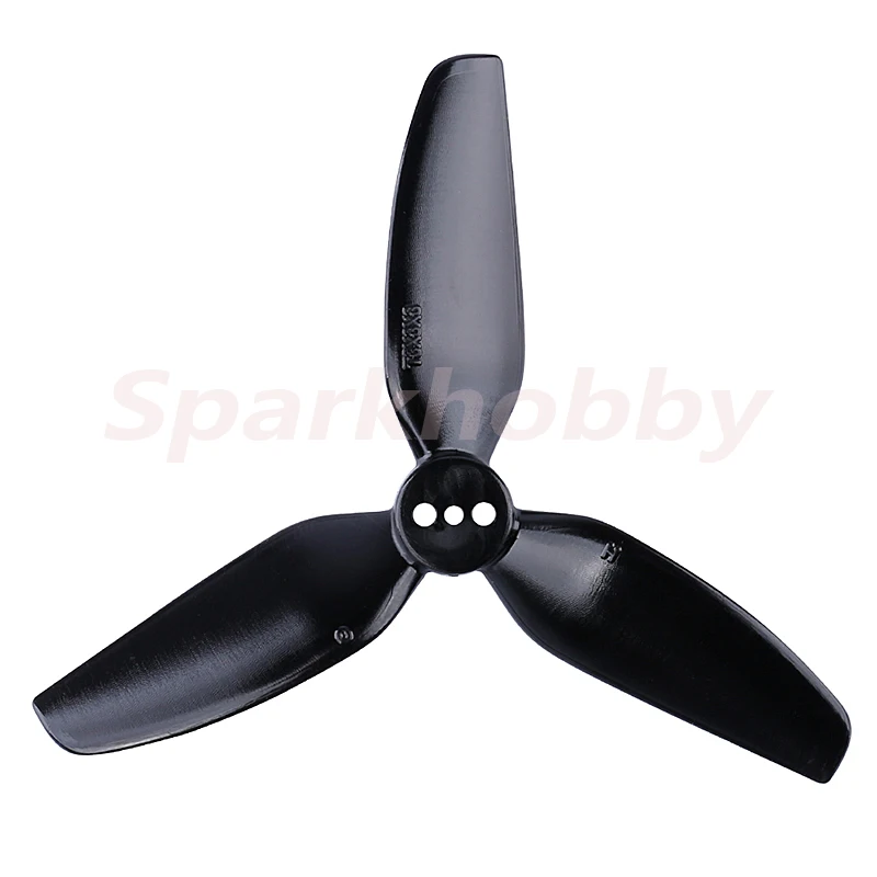 4PCS/2Pairs HQ Durable Prop T3X3X3 propeller 3 blade/tri-blade 3 inch CW CCW Poly carbonate prop for FPV RC Racing drone ACCS