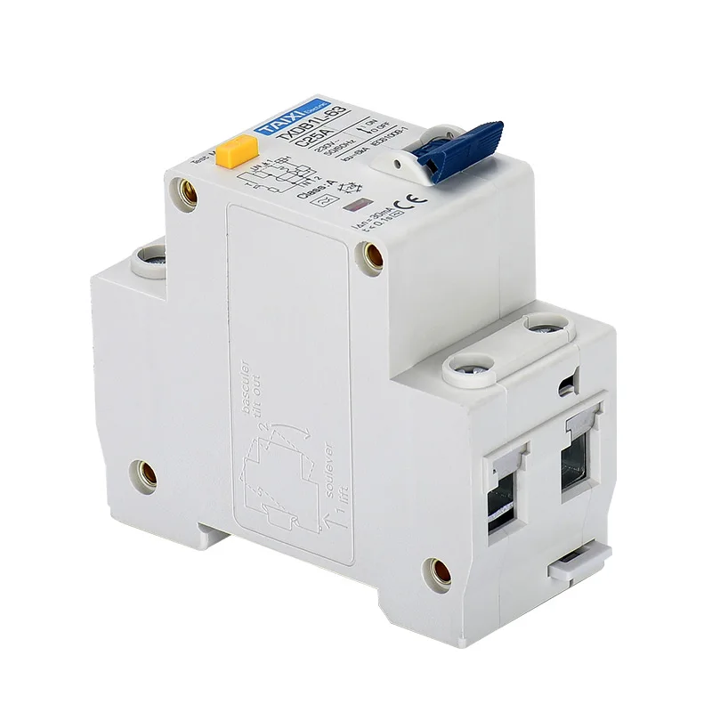 MCB RCCB RCD Type A / AC RCBO DPNL Residual Current Circuit Breaker Short Current Leakage Protection 16A 20A 32A 40A 50A 63A