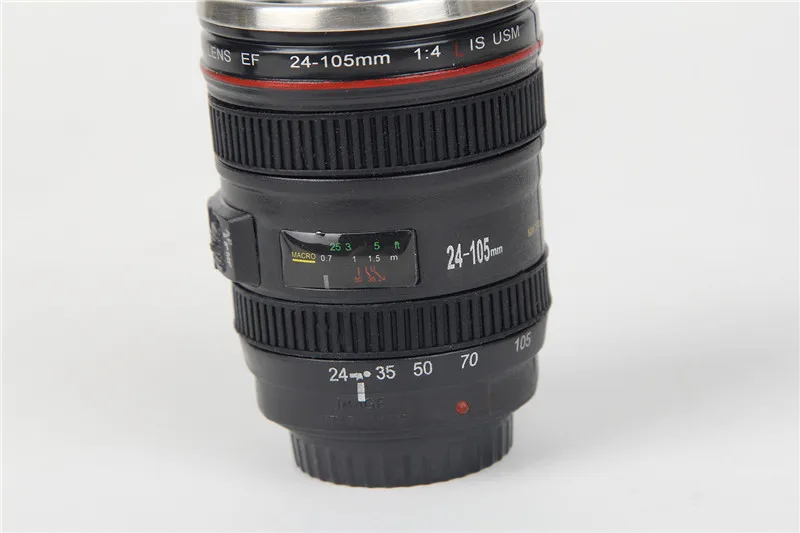 50ml Camera Lens Cups Mugs ABS+Stainless Steel Emulation Camera Thermos Cup Water Bottle Whisky Wine Cups For Outdoor Camping
