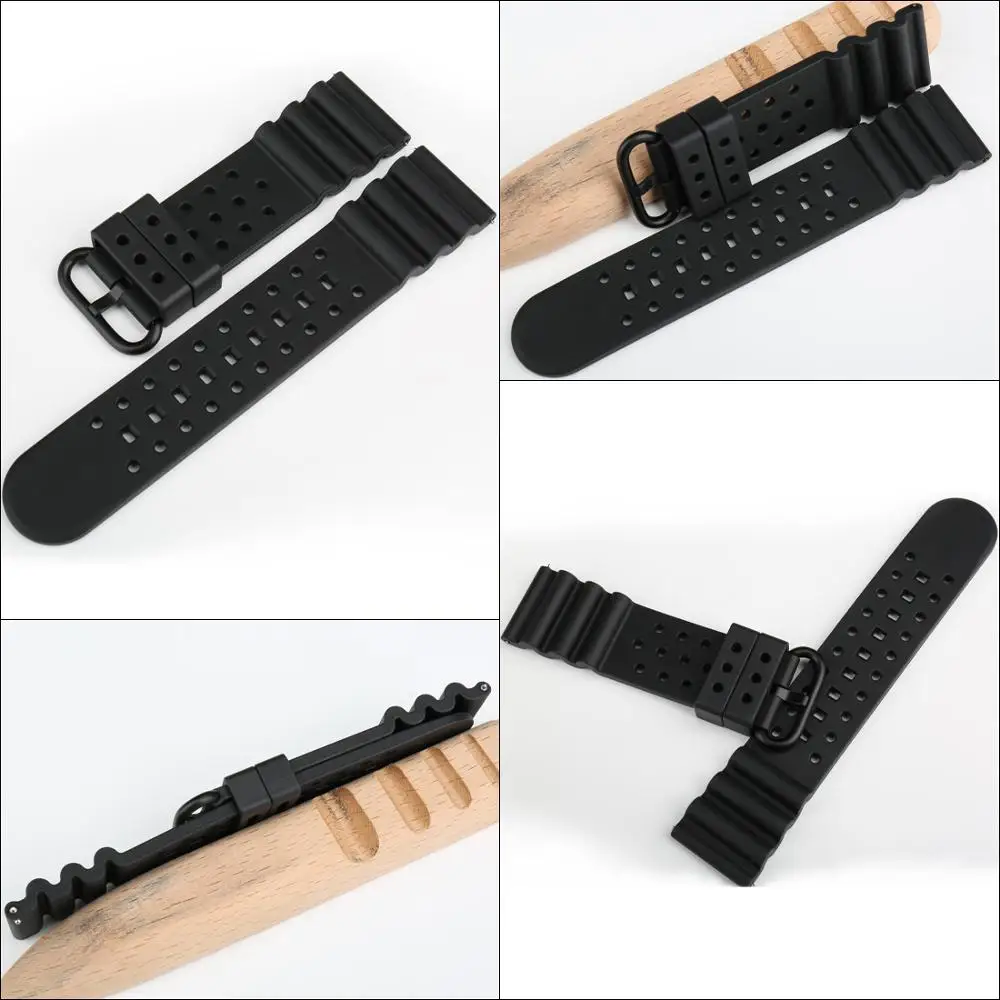 Quick Release Watch Bands 20mm 22mm 24mm Watch Accessories Sport Rubber Watch Strap Smart Watch Bracelet Belt