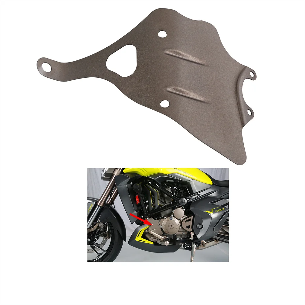 Engine Anti-Scald Plate Left Engine Anti-Scalding Board Protection Board Motorcycle Accessories For ZONTES V310 V 310