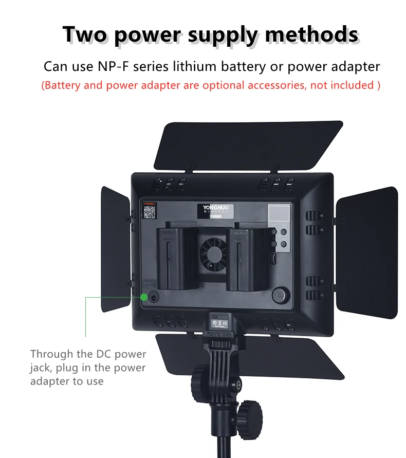 YONGNUO YN900 Đèn LED Video 3200-5500K Bi-Màu Sắc Ánh Sáng Máy Ảnh Phòng Thu Lấp Đầy Đèn Cho Trang Điểm vlog TikTok Phát Sóng Trực Tiếp