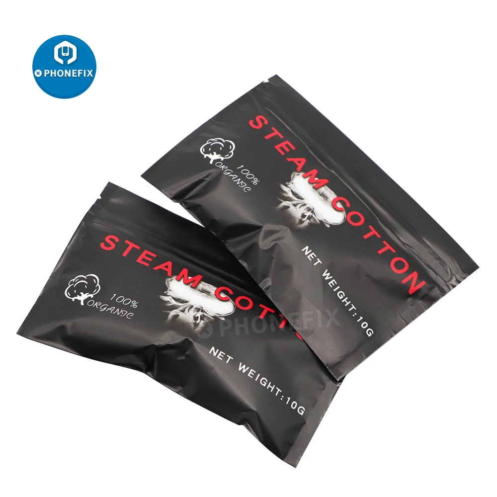 Vaporizador de algodón orgánico para cigarrillo electrónico, atomizador reconstruible RDA RBA, accesorio de Vapor de algodón, Kendo