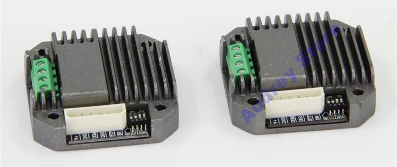 57 stepper motor module integrated driver can be installed on the back of motor with heat dissipation shell