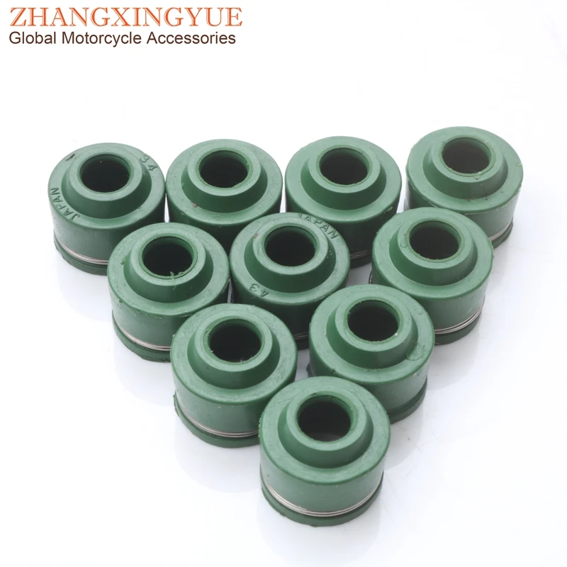 VALVE STEM SEALS for Hond VT125C PCX 125 WW125 WW150 PCX 150 CG110 CGX125 GLH125 XR150 CBR125 CRF110 CRF450R 12209-GB4-682