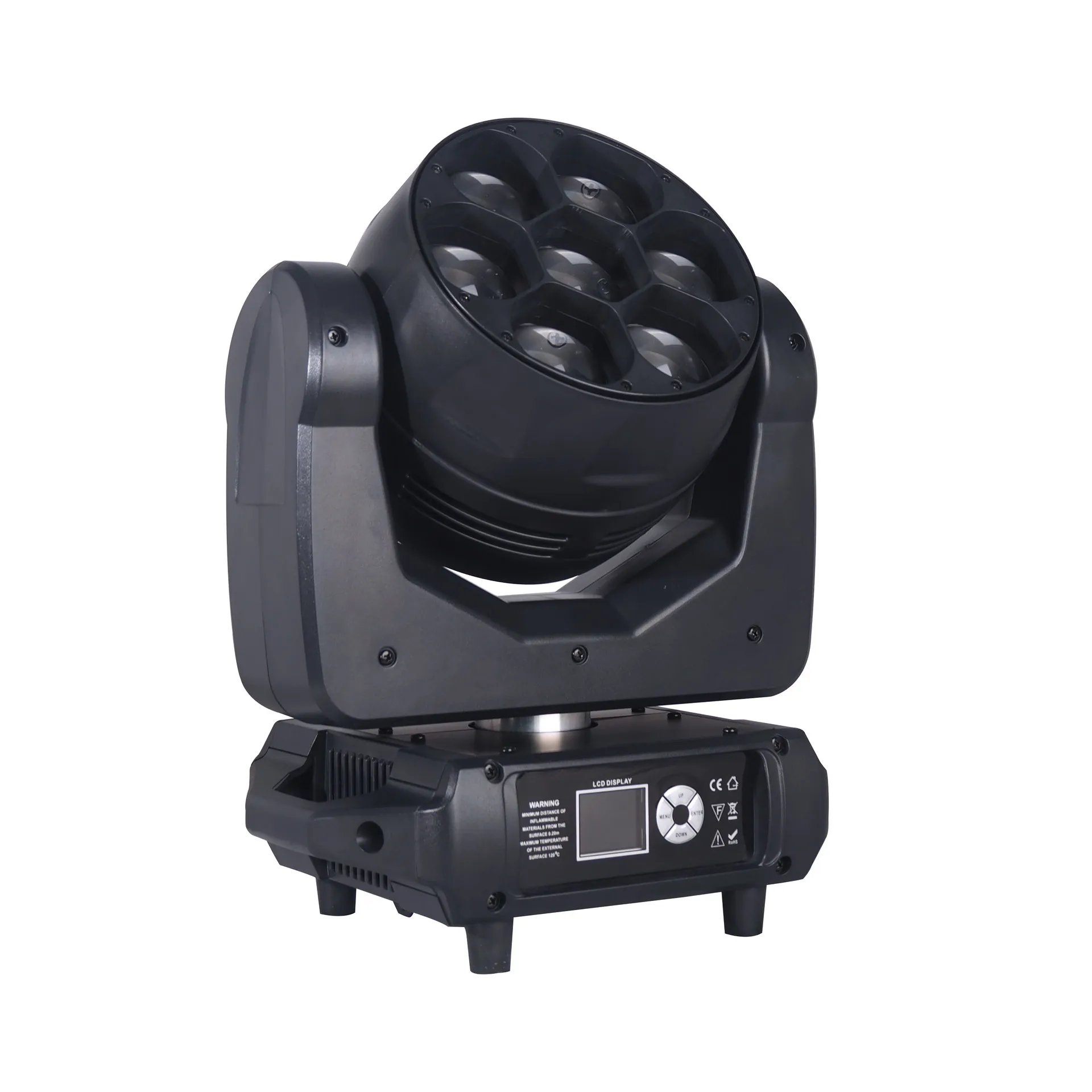 Stage dj 7*40W 4in1 focusing dyeing moving head light RGBW moving head light for stage activity club party disco christmas