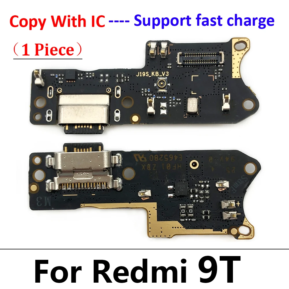 10Pcs USB Charging Port Dock Charger Connector Board Flex Cable For Xiaomi Poco X3 M4 Redmi Note 7 8 8T 9S 9 10 11 Pro 10s 4G 5G