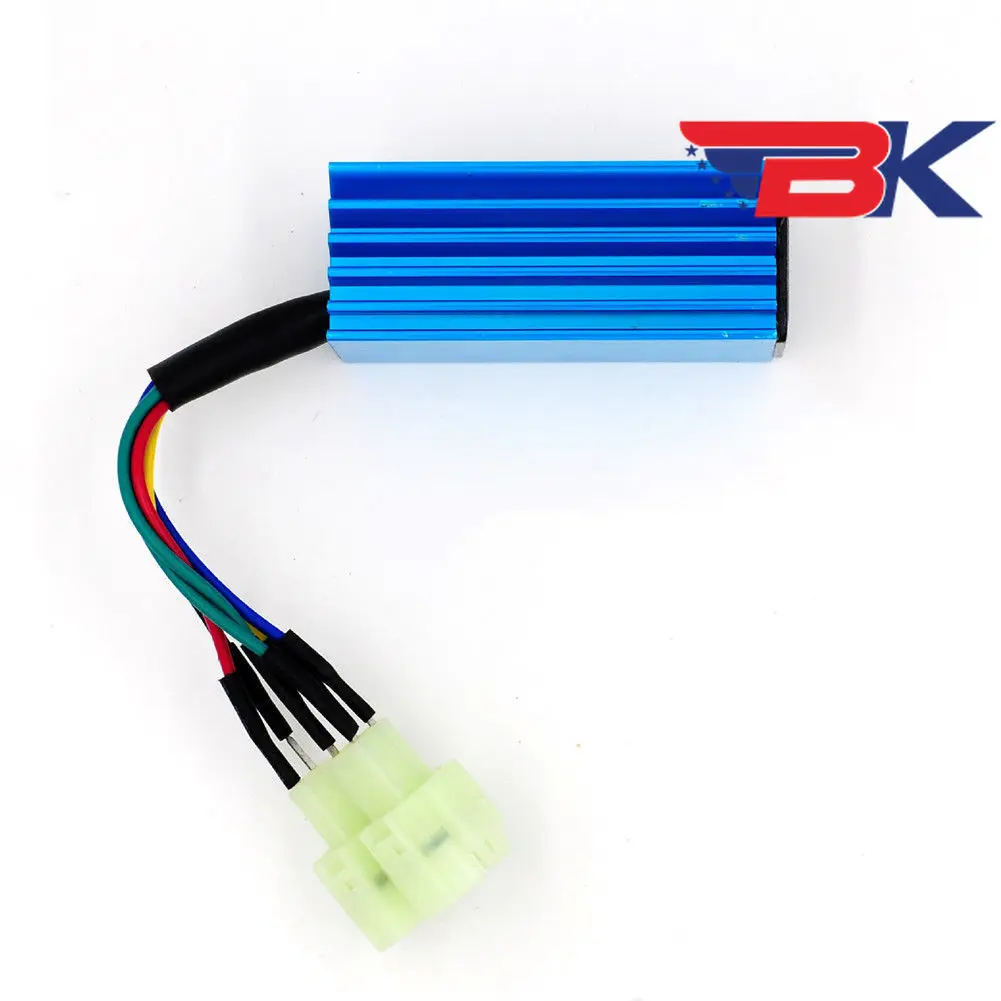6-polige Performance-Racing-CDI für GY6 ATV 50 125 150cc Moped Go Kart Scooter 139QMB 139QMA – Detail 2