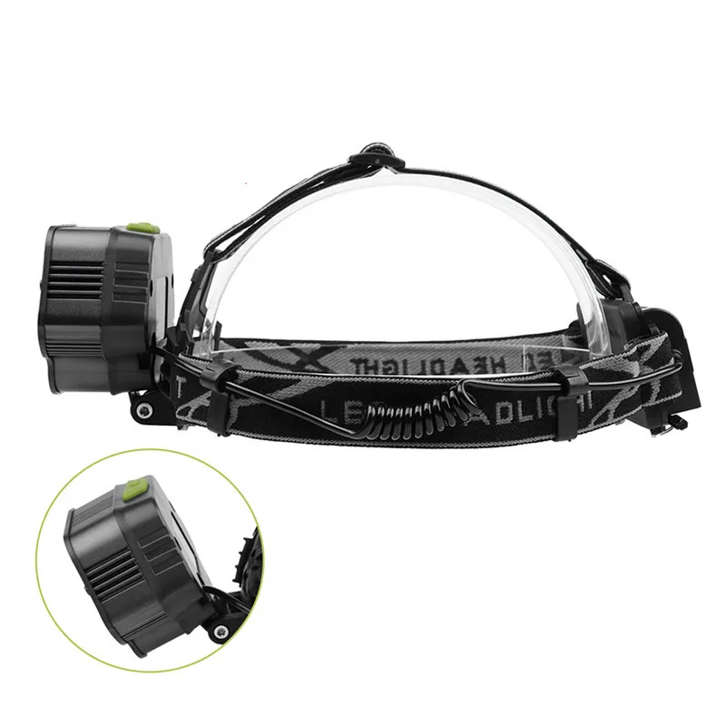 LED Headlamp Red Light Outdoor Headlight Waterproof Rechargeable Flash Head Lamp Torch Lantern For Hunting 18650 Battery
