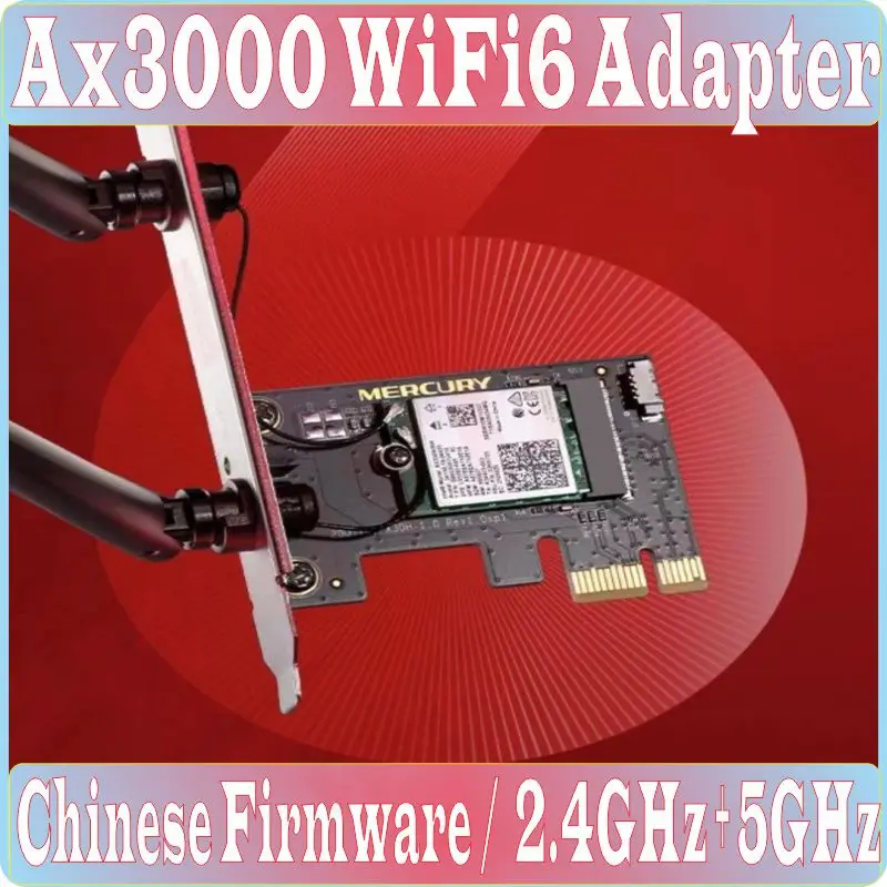 Подбородок-прошивка Wi-Fi6 802.11AX WiFi6 Беспроводной сетевая карта, внешний Вай-Фай адаптер AX3000 Wi-Fi 6, 2,4 ГГц 574 м Wi-Fi 5 ГГц 2042 м 2976 Мбит/с