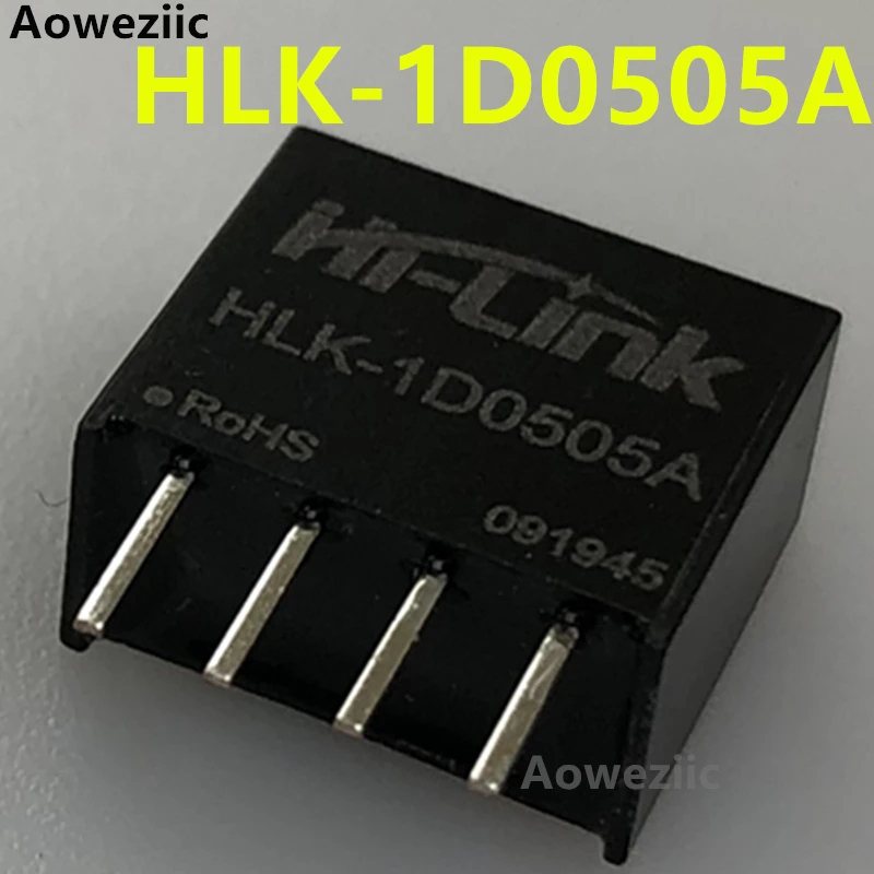 1Pcs/Lot HLK-1D0505A 5V 200Ma 1W DC DC Converter Power Supply Module Isolated Replace B0505S-1WR3