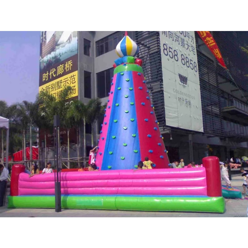 

Outdoor Sports Inflatable Climbing Wall Inflatable Jumping Bounce For Kids Fun Play