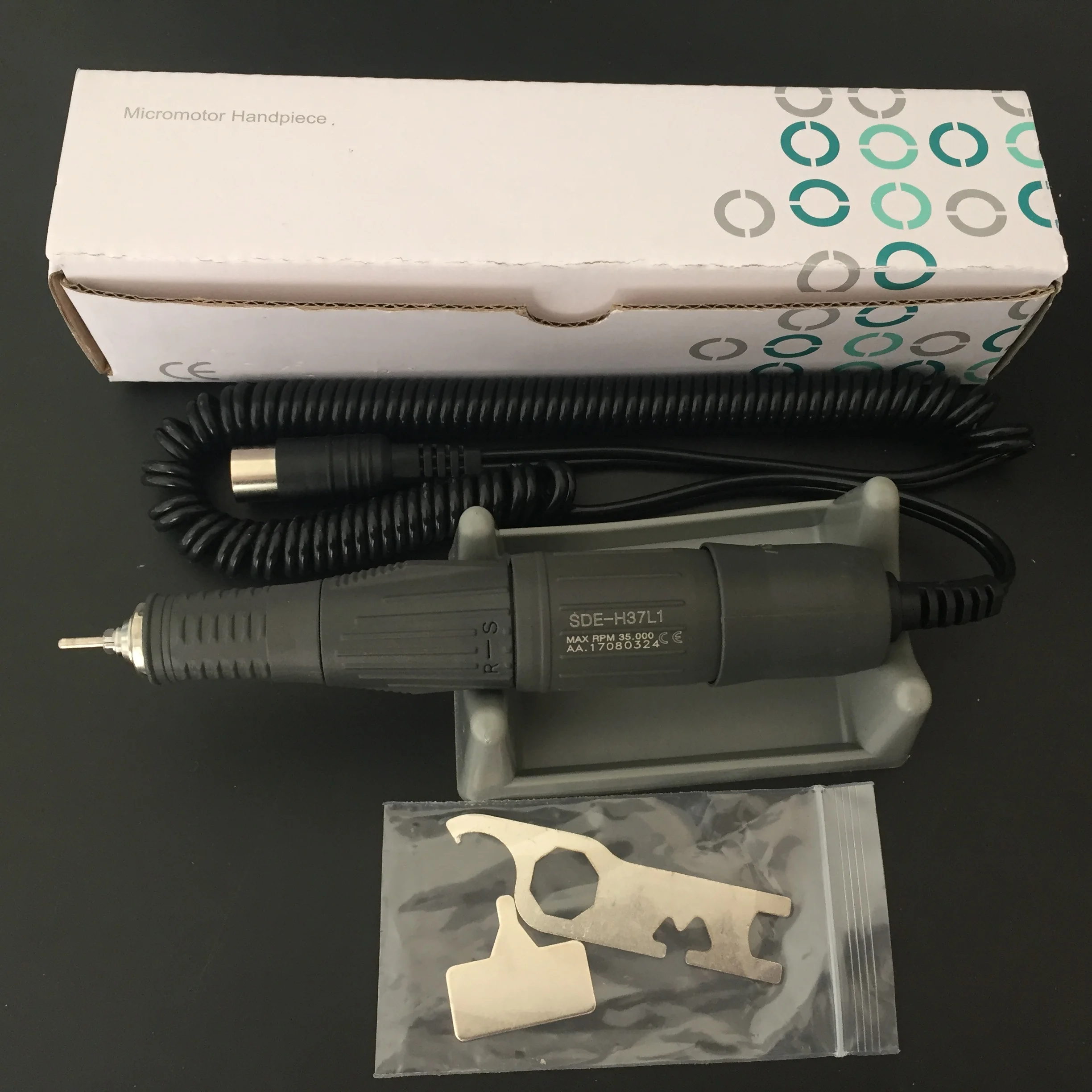 

Dental Lab Electric Micromotor Motor Handpiece for Polishing 35K RPM 2.35mm for SMT Marathon type