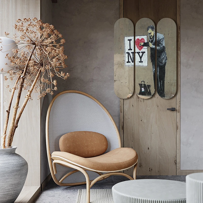 3Pcs Retro Banksy S…