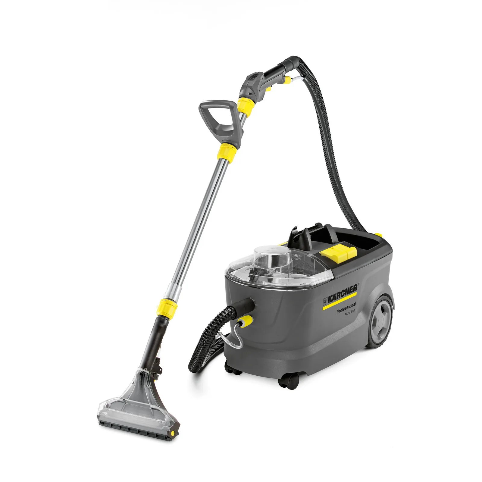 Karcher Puzzi 10/1 1250 W Professional Carpet Seat Hard Floor Washing Water Filter Dust Bag Machine