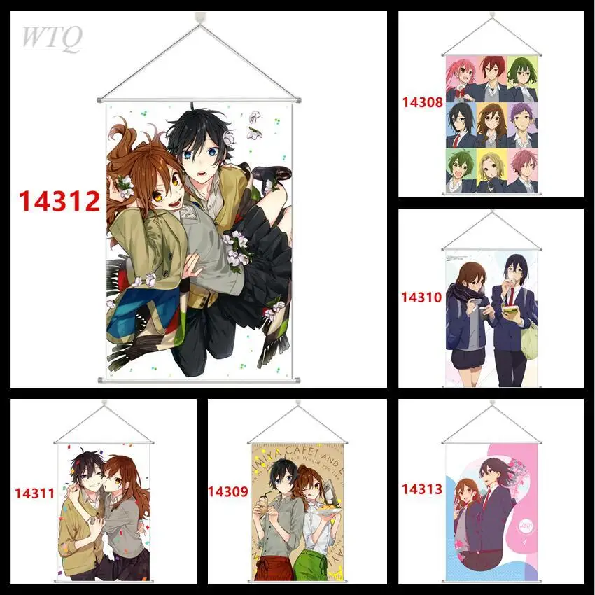 Anime Posters Horimiya Hori Kyoko Miyamura Izumi Wall Poster Canvas Painting Wall Decor Wall Art Picture Home Decor