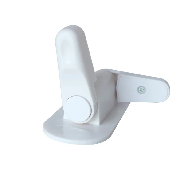 Child Window Baby Safety Drawer Refrigerator Door Lever Lock Home  Children Security Protection Doors Handle  ABS Adhesive