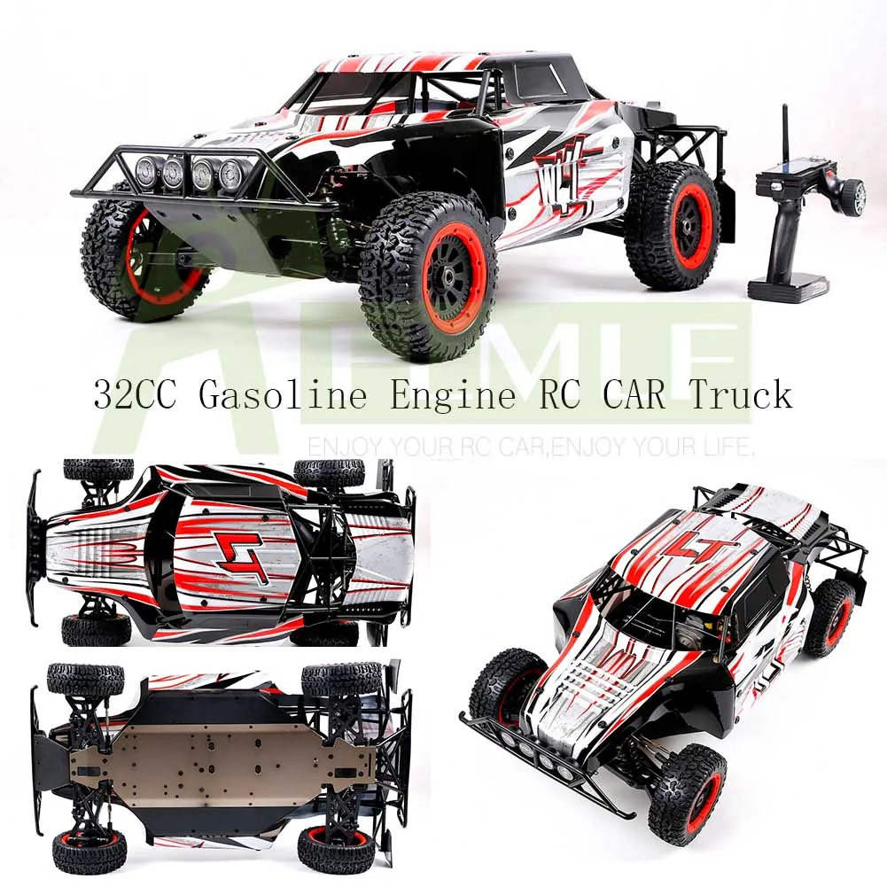 

1:5 4WD RC Cars Updated Version 2.4G Radio Control RC Cars Toys Buggy 32CC Gasoline Engine Four-wheel Drive Trucks for ROFUN WLT