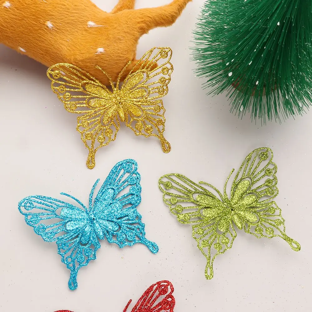 Plastic Gold Powder Glitter Artifical Fake  Home Xmas Ornaments Christmas  Christmas Tree Decorations