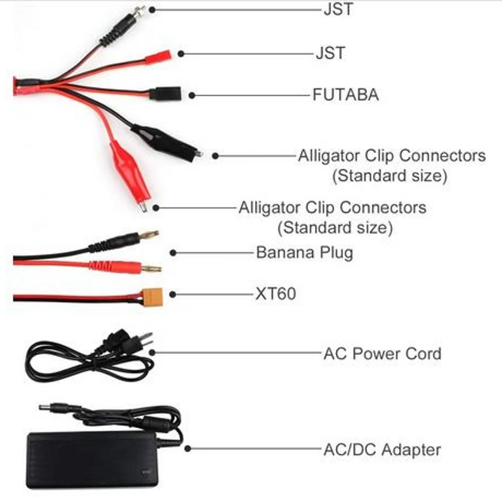 iMAX B6 V3 80W 6A Battery Charger Lipo NiMh Li-ion Ni-Cd Digital RC Charger Lipro Balance Charger Discharger + 15V 6A Adapter