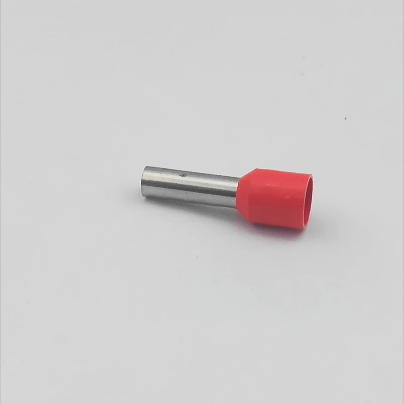 22AWG Insulated Copper Crimp Terminal - E2512 E0308 E6012 E6018 E4012 Pin End Connector for Electrical Wiring