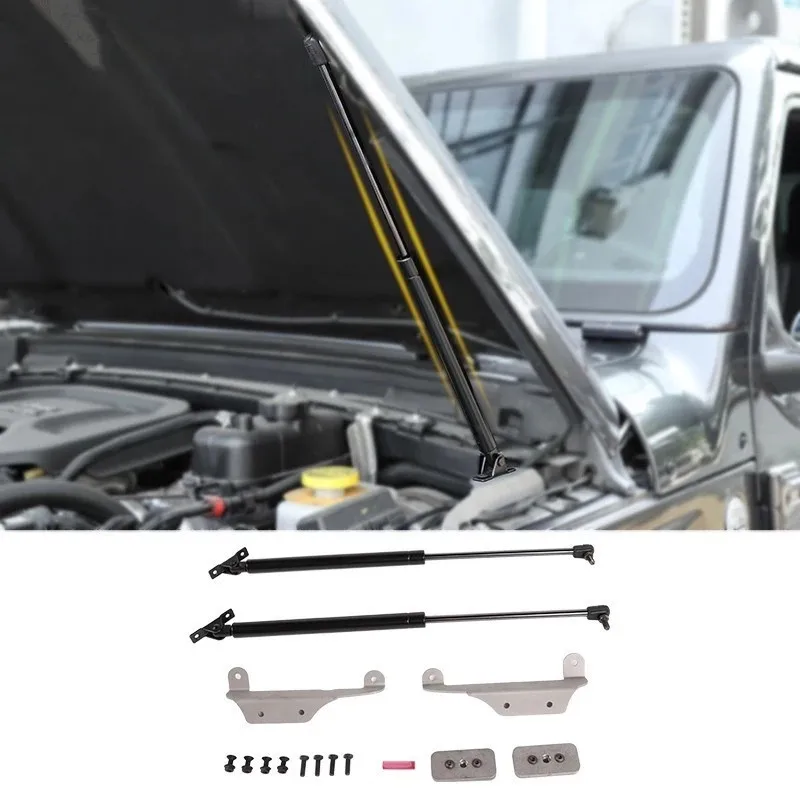 

Sansour Car Refit Front Hood Engine Strut Car Hydraulic Rod Support Spring Shock Bar for Jeep Wrangler JL 2018+ Car Accessories