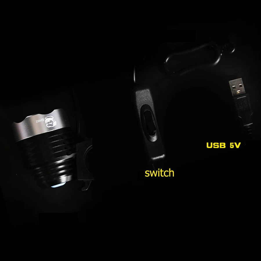 ميكانيكي الزيت الاخضر علاج الأشعة فوق البنفسجية مصباح 5V USB ثنائي النواة الأشعة فوق البنفسجية
