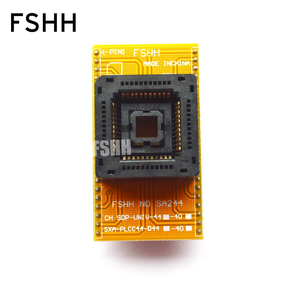 PLCC44 إلى DIP44 مبرمج محول SDP-UNIV-44 محول PLCC44-DIP44 IC اختبار المقبس