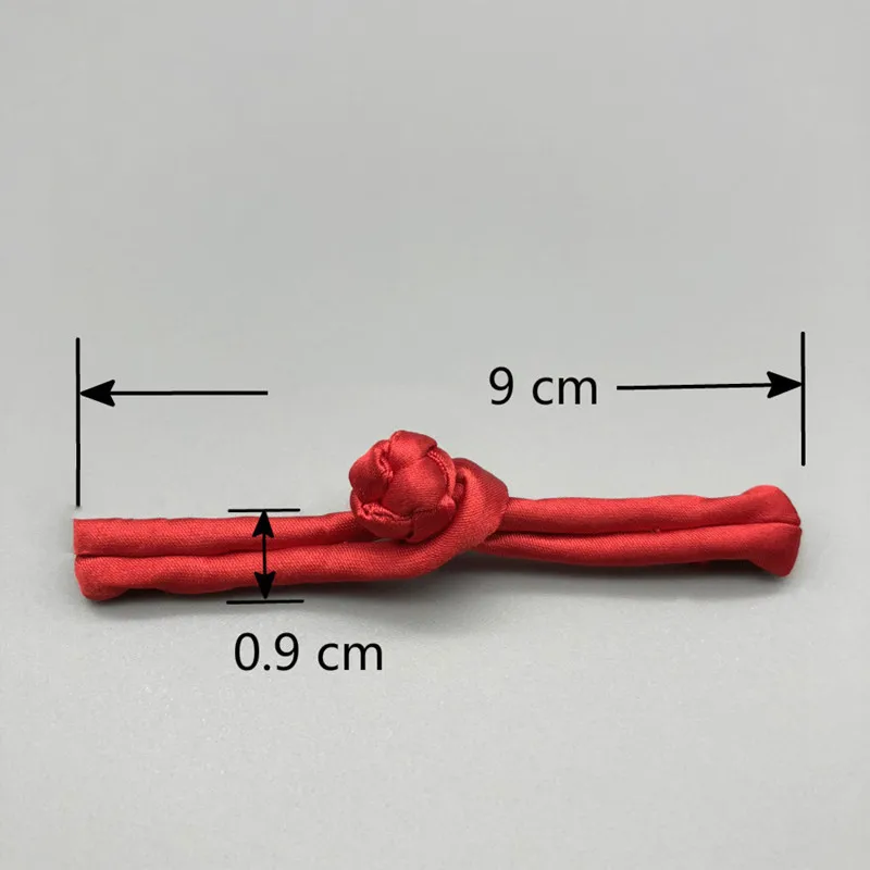 10 Pairs Chinese Tang Suit Handmade Cheongsam Buttons Knot Fastener Closures DIY Buckle