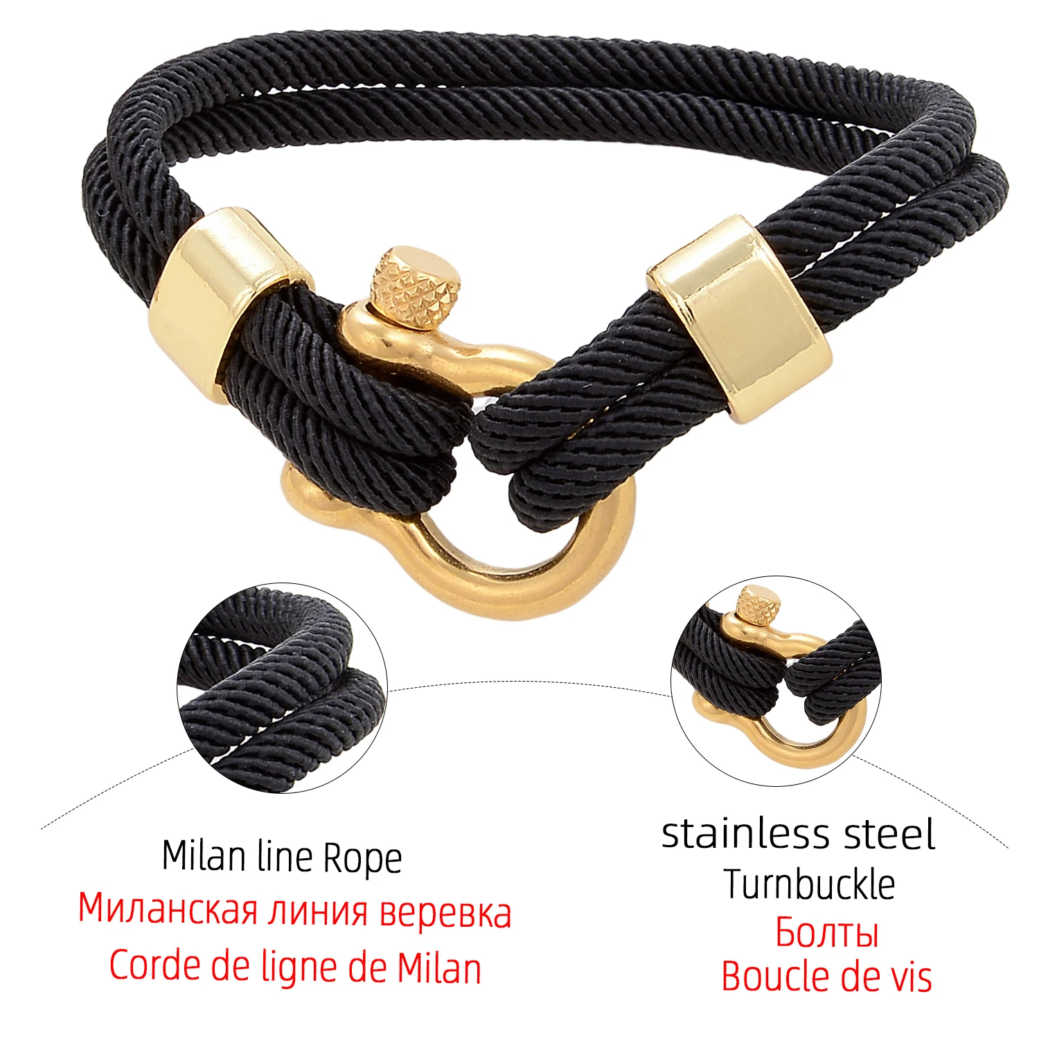 البحرية نمط رجالي أساور الفولاذ المقاوم للصدأ الرياضة مشبك بقاء مجوهرات للرجال 2021 الفاخرة العلامة التجارية النساء سوار هدية