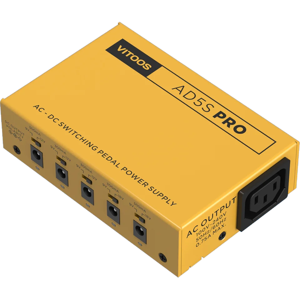VITOOS AD5S PRO AD5SP LINK effect pedal power supply fully
