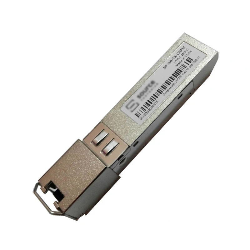 

SP-GB-TX-CNFM UTP-1.25G-C SFP Optica Fiber Transceiver