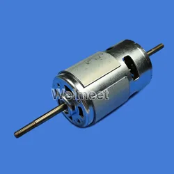 1pcs DC12V-24V 3000rpm-20000rpm RS775 Double Shaft Dual Bearing High Speed DC Motor for DIY Parts