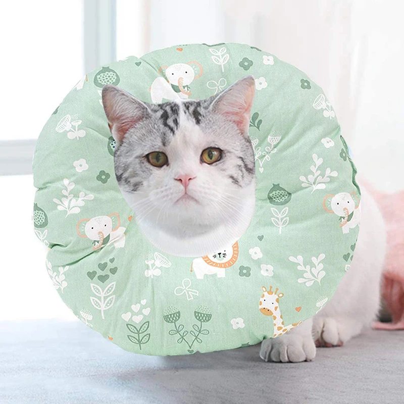 Elizabeth Circle Cat Collar Anti-lick Anti-bite Soft Circle Male And Female Pet Headgear Pet Supplies Collar